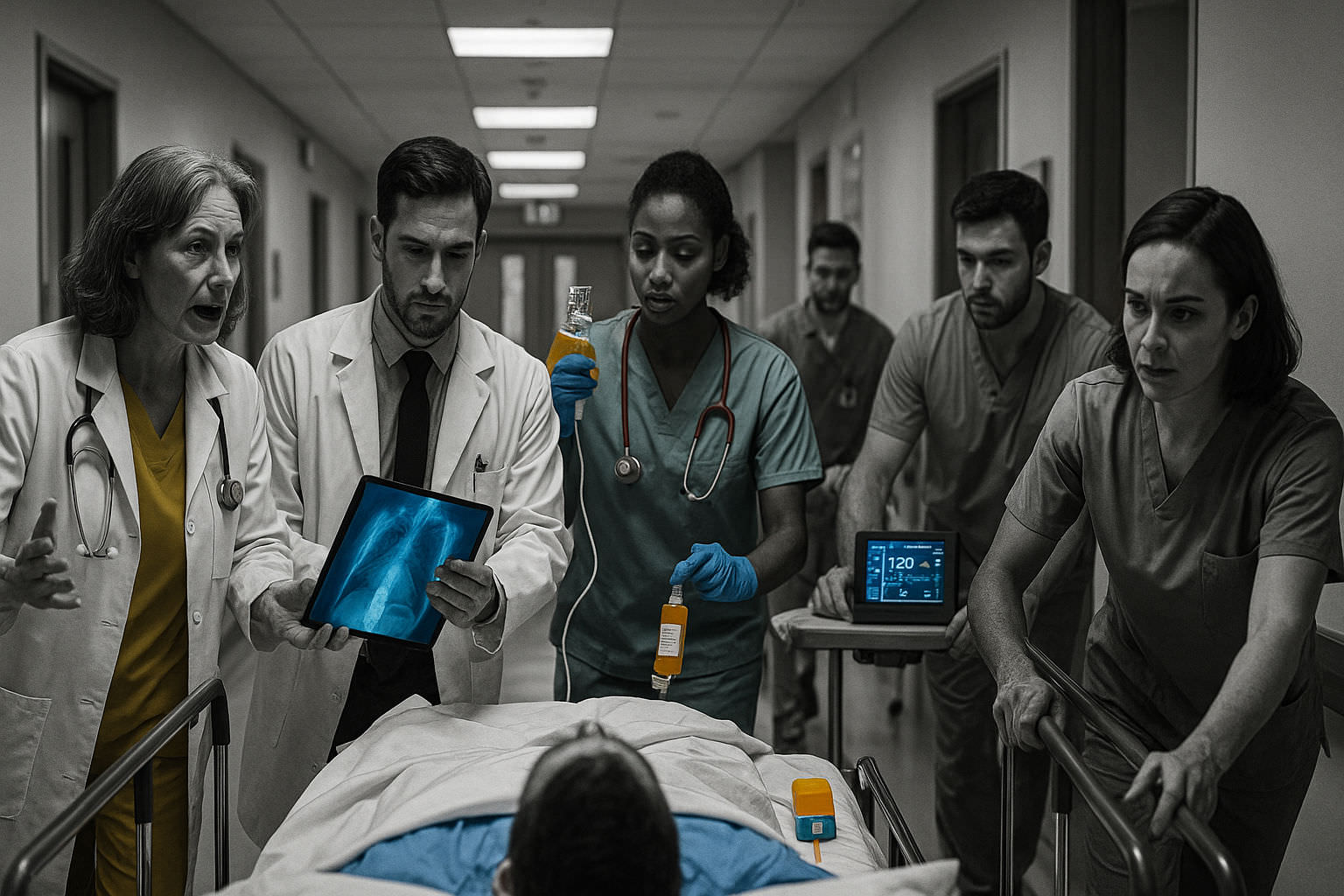 Photo du personnel du secteur de la santé