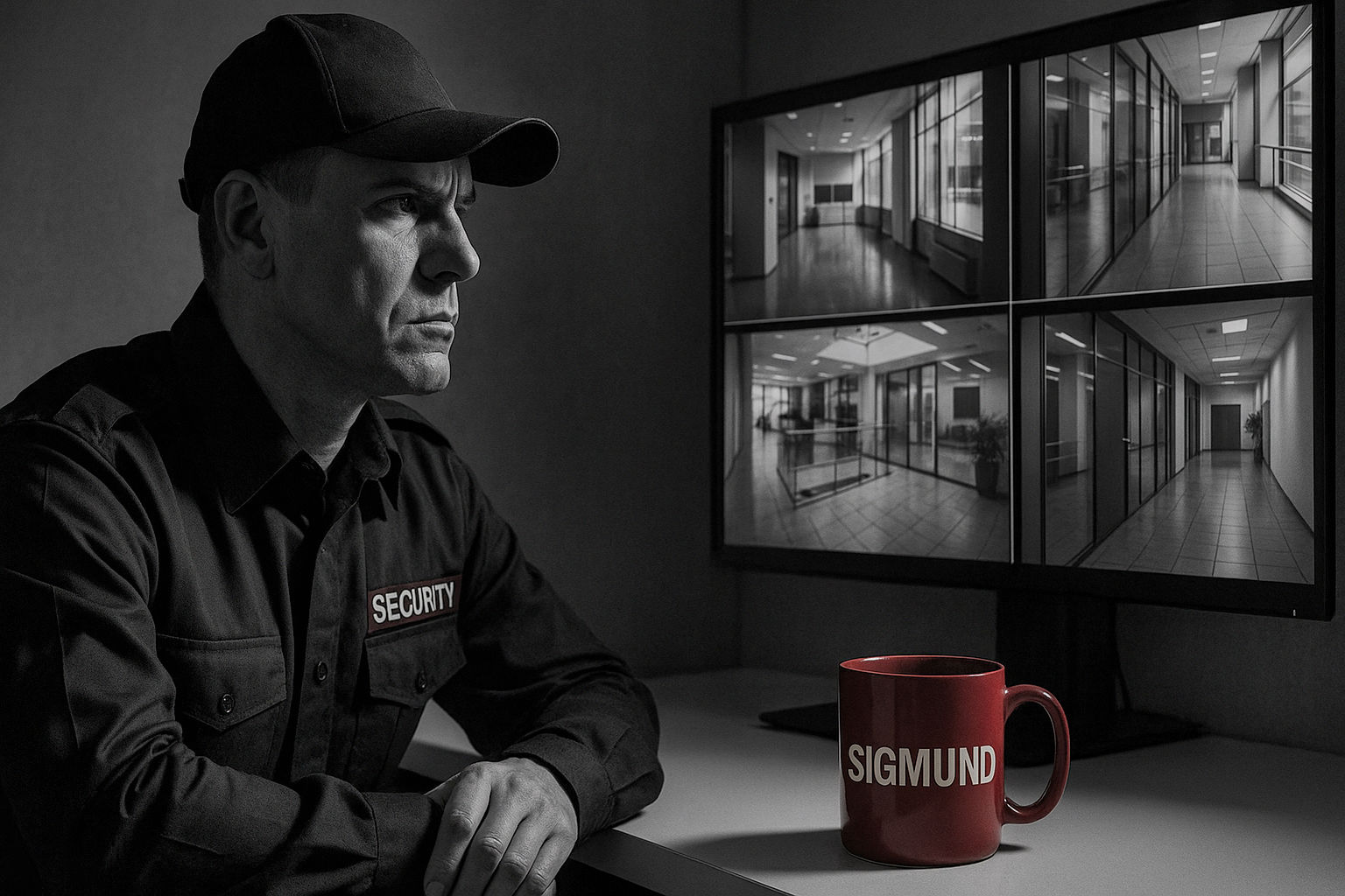 Un agent de sécurité