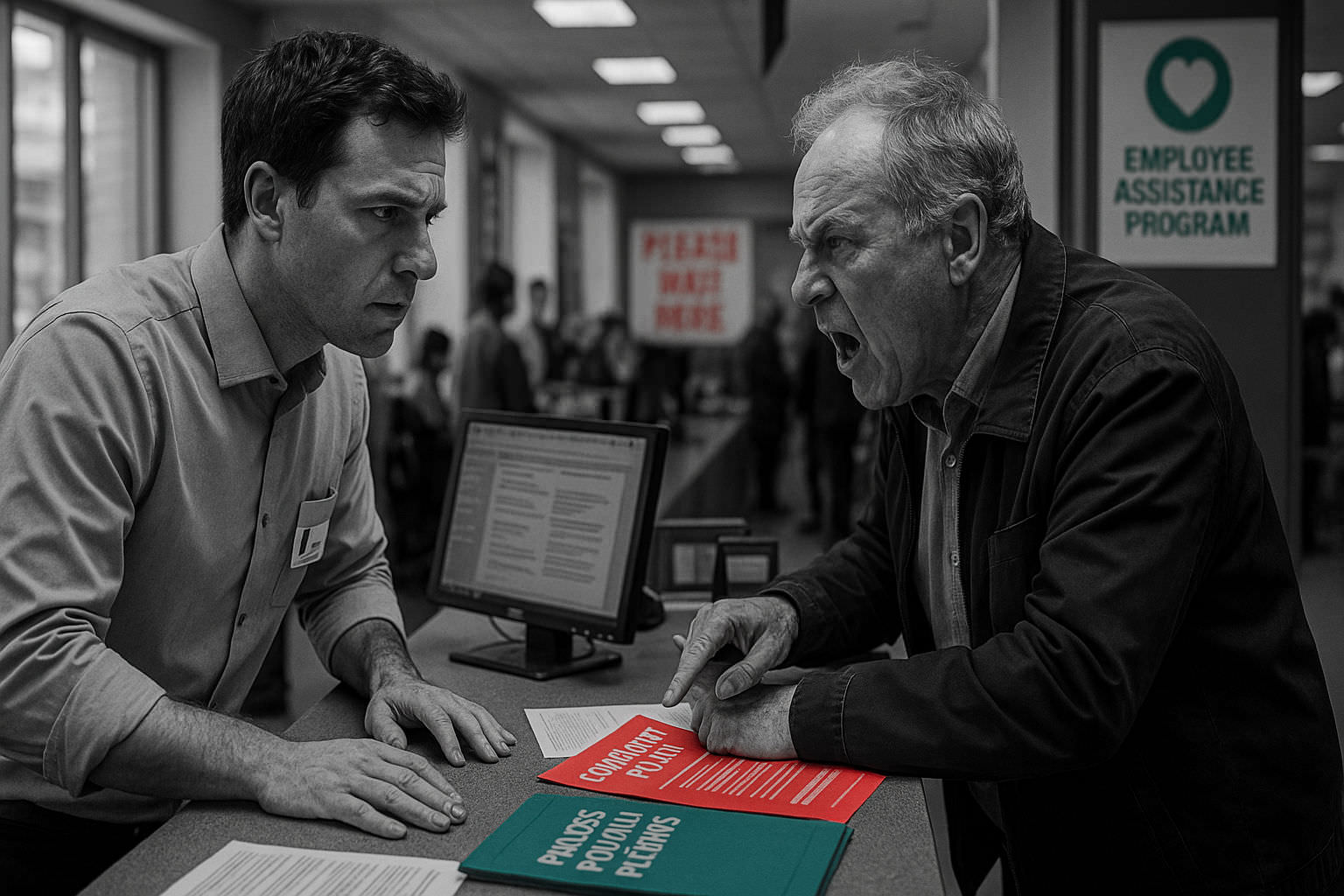 Colleagues in conflict