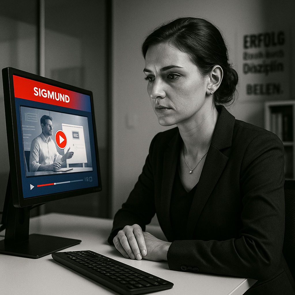 Un manager RH en formation e-learning