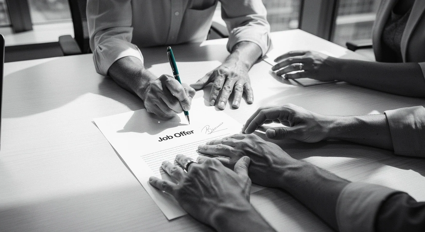 mains diverses vers une meme opportunite de recrutement