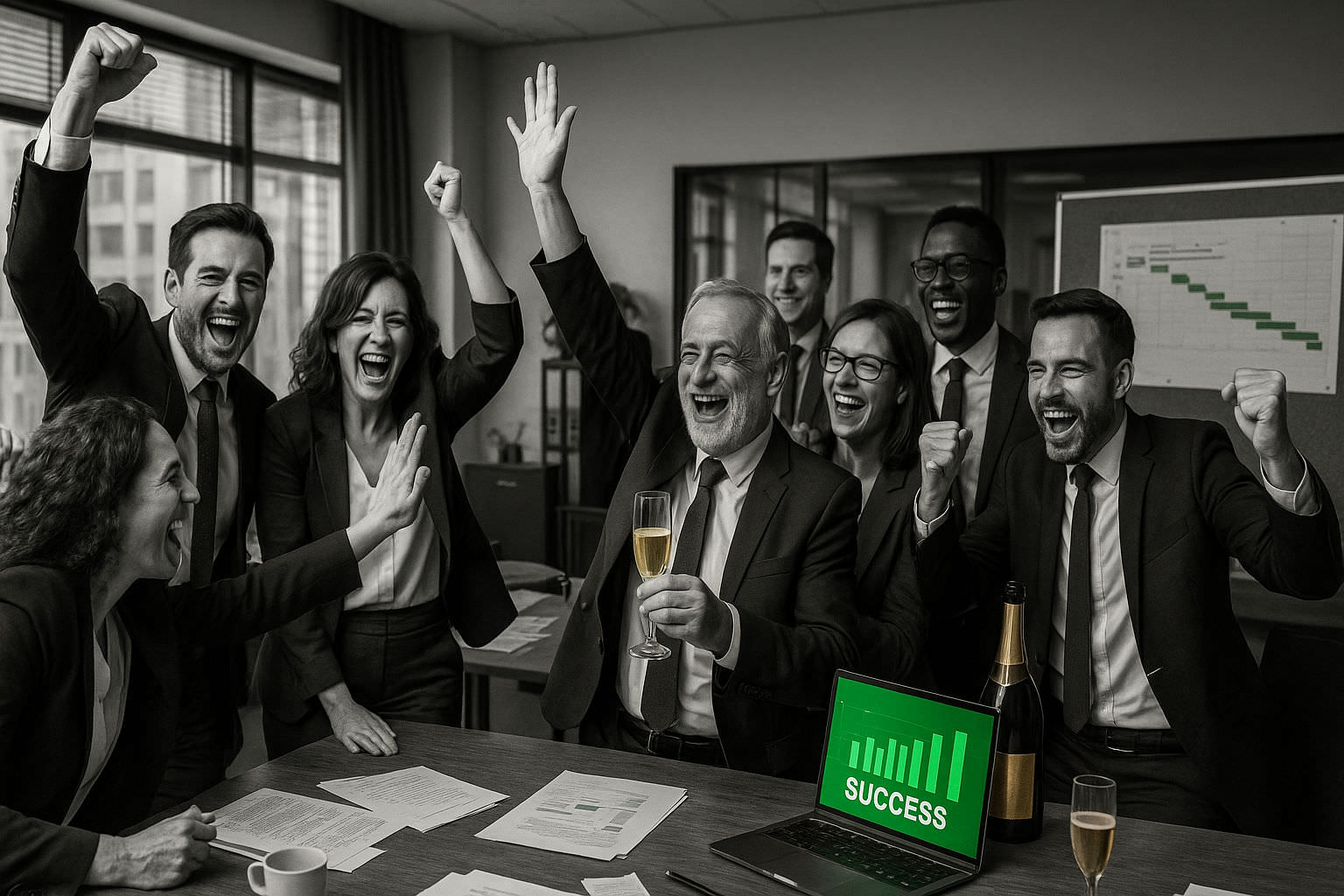 Collaborateurs engagés et motivés au travail - Test d'évaluation de l'engagement professionnel Panorama®