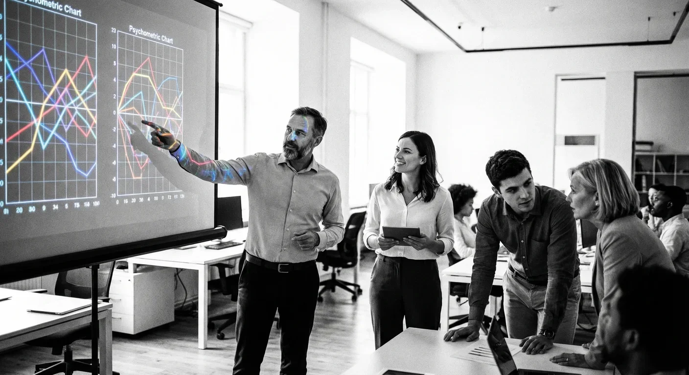 Psychometric test to assess innovative leadership.