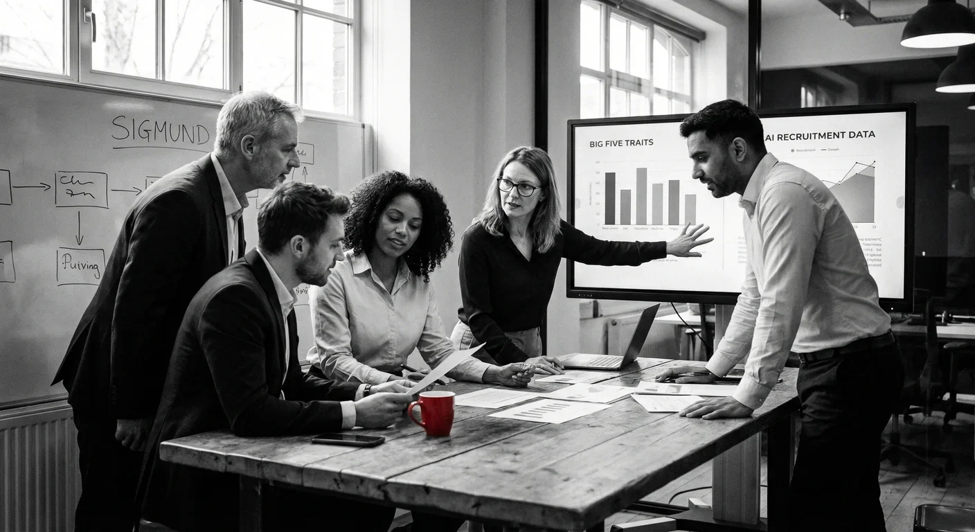 Innovative recruitment blending human touch and technology in Big Five AI hiring.