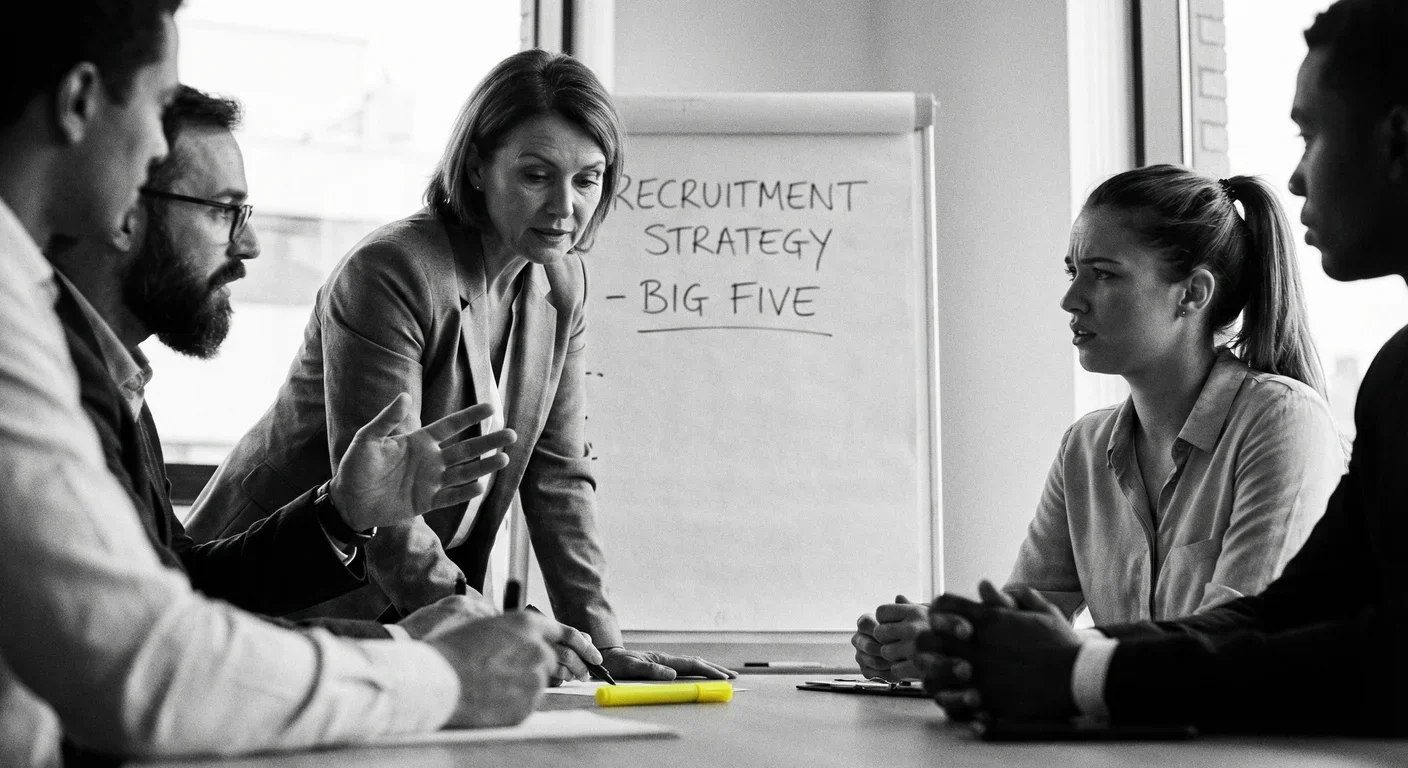 Influence of the five traits on recruitment.