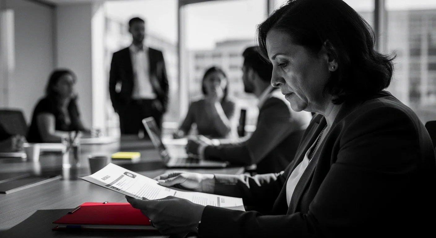 Une équipe de recruteurs en atelier d'évaluation Une équipe de recruteurs en atelier d'évaluation