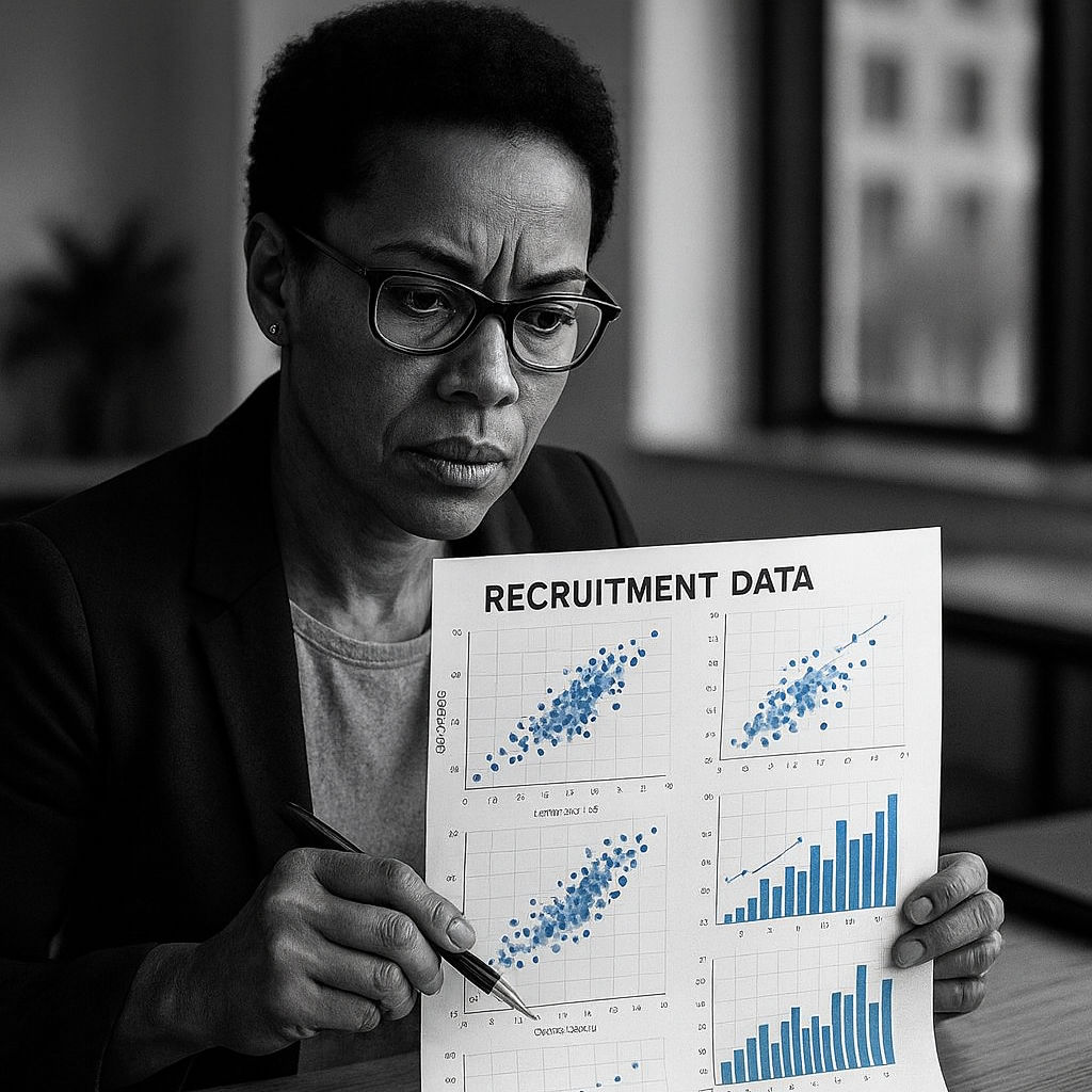 Une statisticienne présentant la Validité de Construction d'un test SIGMUND